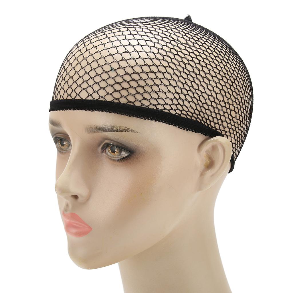 10pcs Wig Mesh Cap Stretchable Soft Breathable Nylon Dome Wig Cap for Women Cosplay