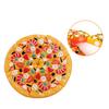 Pretend Play Toy Fake Pizza Toy Cuttable Kitchen Food Toy for Childrens Chef Role Playing Game