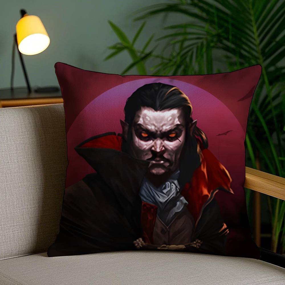 

Игра Vampire Survivors-S Наволочка Наволочка против пылевых клещей Невидимая молния Шелковистый короткий плюш Чехол для подушки для дивана 12x12Inch