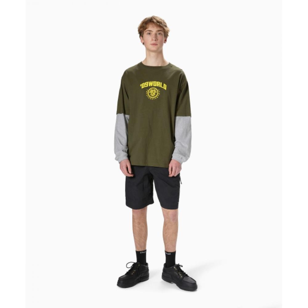 Thisisneverthat Short Preto para Caminhada