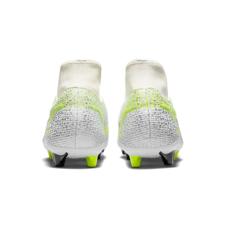 Nike 14 Mercurial Superfly 8 Ag Artificial Grass 'White Green' CV0842-107