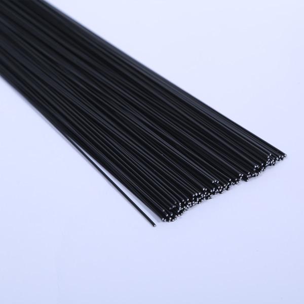 Plastic-Coated Floral Iron Wire for DIY Projects and Baking (Black, White, Green)