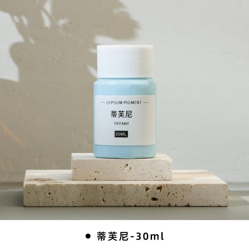 30ml Gipsfarbe Stabile Farbe Nicht leicht verblassend für DIY Handwerksproduktion Duftstein Wanddekoration