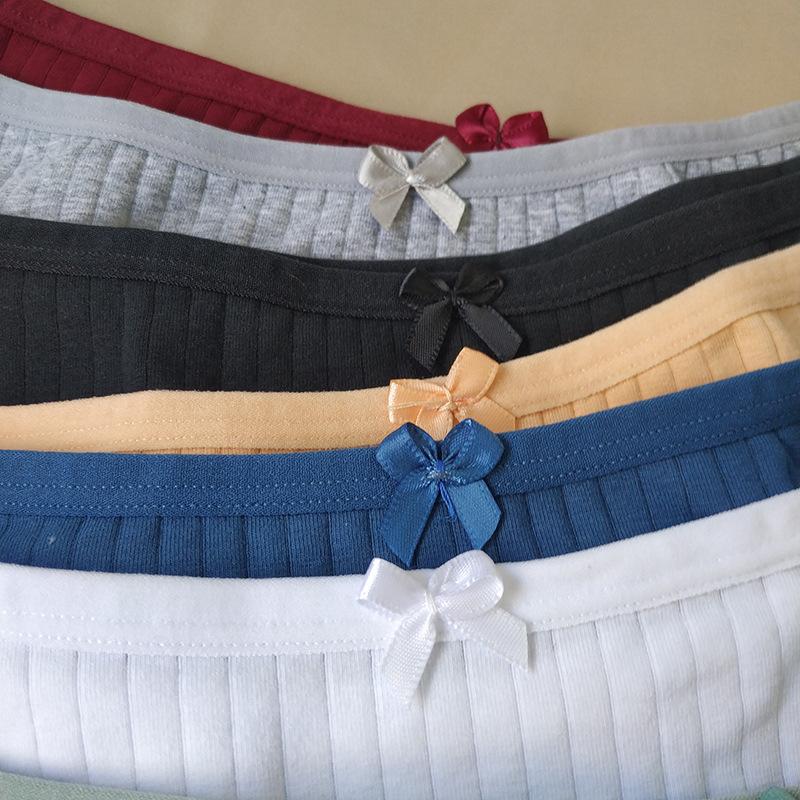 Sexy Slips Übergröße Gute Dehnung Sexy Slip Cross Border Spot Baumwolle Damenunterwäsche