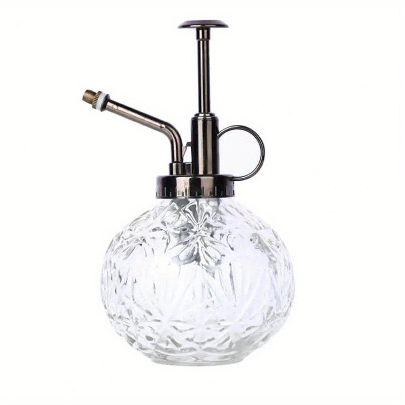 

1 шт. винтажная мини-бутылка-распылитель ретро полупрозрачное стекло противоскользящее дно лейка разбрызгиватель бутылка для садоводства прозрачный