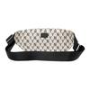 New MLB Monogram Collection Polyester Combo Bag Fanny Pack Regular Unisex Black White 3AHSM012N-50CRD