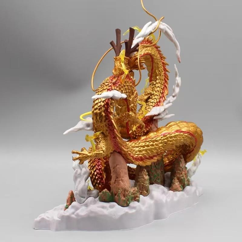 24cm Dragon Ball Anime Figure Shenron Figure Goku And Shenron Figurine Model Pvc Statue Doll Collection Room Toys Birthday Gift