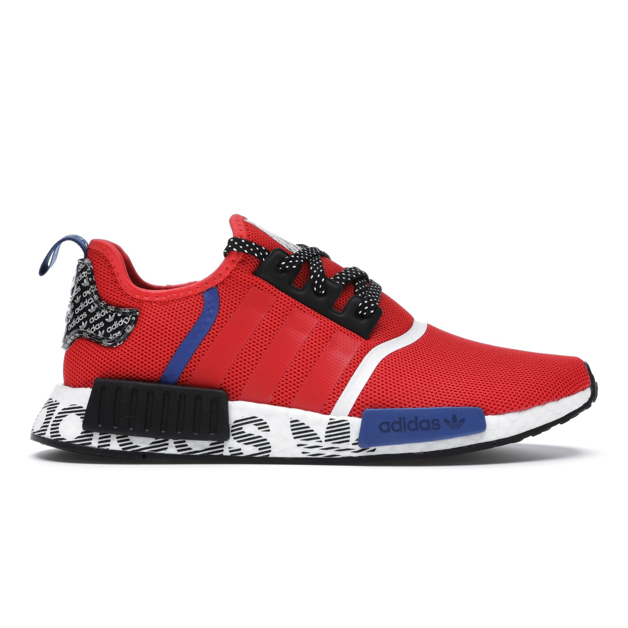 

Adidas NMD_R1 Active Red Black Мужские кроссовки Royal FV5214