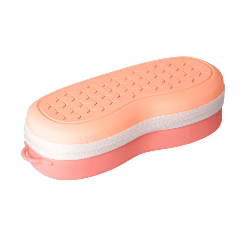 Silicone Swim Goggles Case: Multi-Functional, Breathable, and Portable Storage Bag for Outdoor Sports