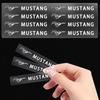 Car Interior Random Stickers Car Goods Car steering wheel Decals For Ford Mondeo Fiesta ecosport Mustang Focus 2 3 4 Kuga Fusion CVZ1 