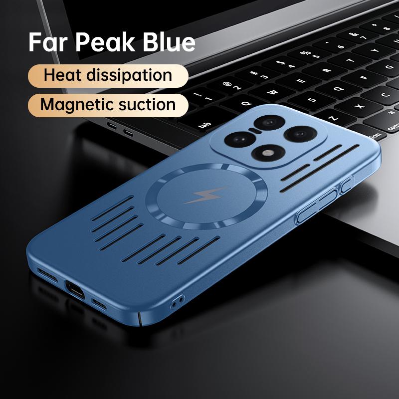 Atmungsaktive Kühlende Handyhülle für Oneplus 15 13T ACE5 1+15 ACE 5 3 Pro 12R 13S Netz-Wärmeableitung Magnetisch für Magsafe Abdeckung