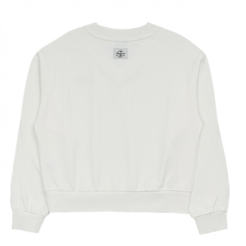 New Balance Damen Heritage V-Ausschnitt Sweatshirt Nbncf1w232 39