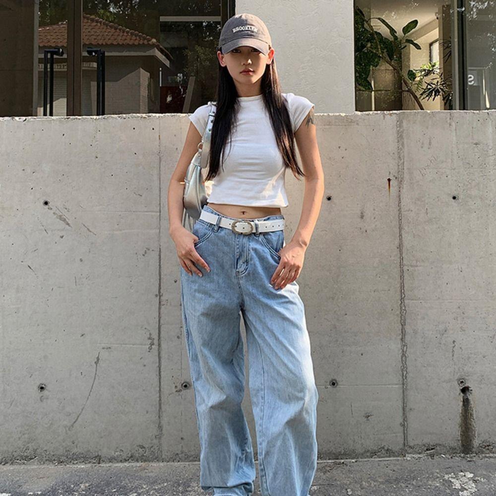 Versatile Pin Buckle Belt Women's Waist Belt Retro Trendy Waistband