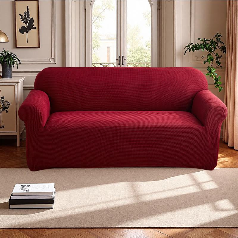 1/2/3/4 Seater Sofa Cover for Living Room L Shaped Corner Sofa Cover Stretch Sofa Slipcovers Elastic Thick Armchair Couch Cover