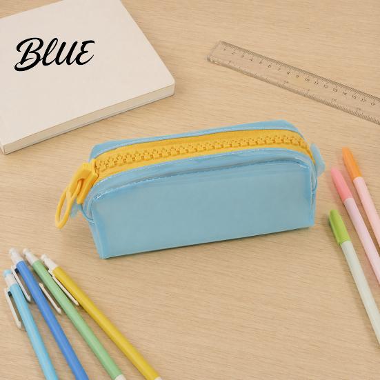 Astuccio Portapenne alla Moda Custodia per Cancelleria Borsa in PVC ad Alta Capacità