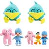 Entzückender Pocoyo Elly Ente Loula Schläfernder Vogel Weiches Plüsch Stofftier Spielzeug Puppe Geschenk für Kinder