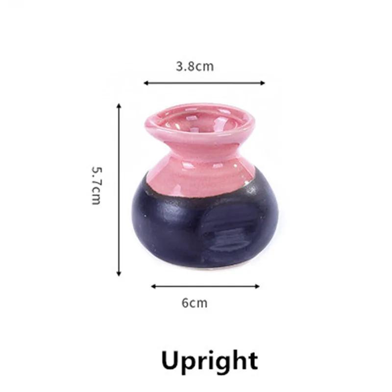 Sushi Shop Sashimi Plate Decoration Ceramic Small Bottle Dry Ice Japanese Kitchen Tableware Restaurant Toothpick Holder Storage