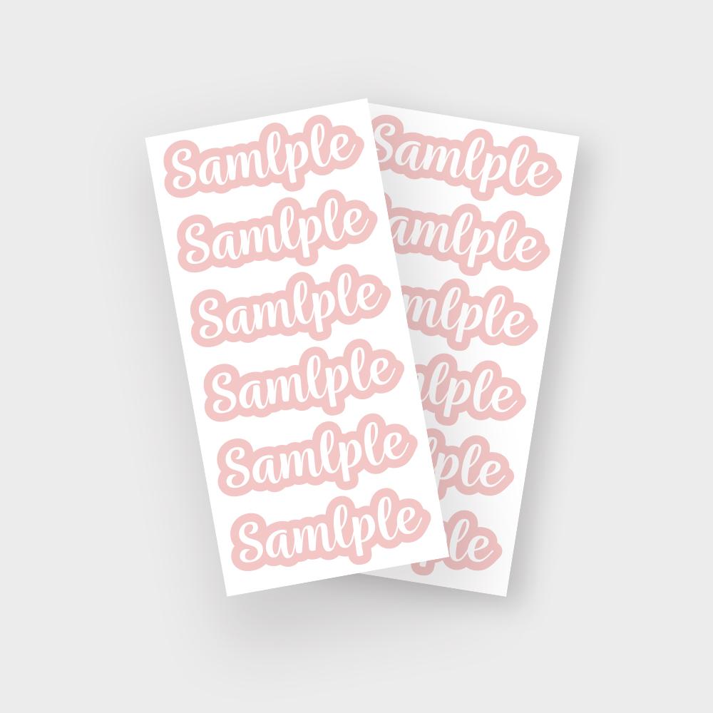 2 Sheets 12Pcs Custom Name Stickers For Kids And Adults Personalized Labels Ideal For School Bottles And Giftseasy To Apply