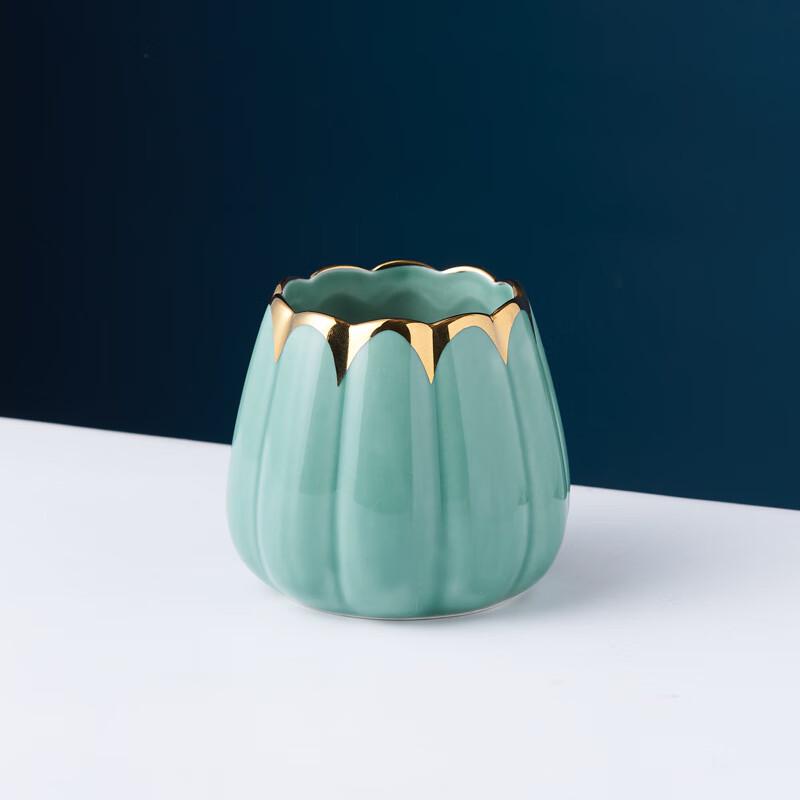 Fruit Fork and Spoon Set with Ceramic Jar