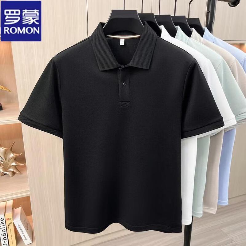 ROMON Men's Cooling Casual Polo Shirt