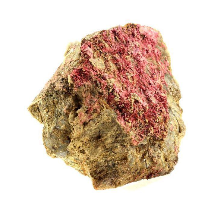 Pierres et Minéraux. Erythrite. 1422.0 ct. Bou Azzer District, Tazenakht, Maroc.