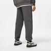 Li Ning Badfive Series Solid Color Mid Waist Tapered Knit Sports Pants Men bottoms Street-Grey AKLT847-4