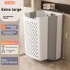 Wall Mounted Laundry Basket Foldable Storage Bag New Storage Basket