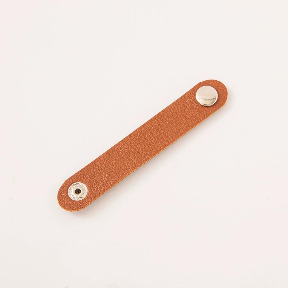 10pcs PU Leather Cable Winder Earphone Accessories Cord Organizer Charger Cable Protector Clips Cord Holder Cable Management