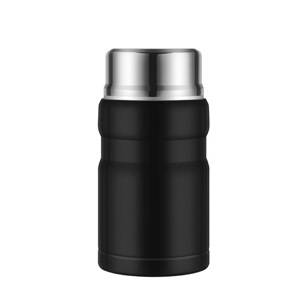 Large Capacity 750ml Thermal Food Jar with Spoon Soup Jar Durable Thermos Cup  School