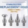 4Pcs Car Body Paintless Dent Repair PDR Hammer Head Stainless Steel Tip Hybrid Hammer Head Bundle Screw Interchangeable Tip SetGood Product