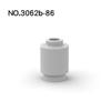 20 Pezzi Pezzi MOC 3062 Mattoncino Rotondo 1 x 1 Stud Aperto Mattoncini Compatibili Assemblaggio Fai da Te Blocchi da Costruzione Particella Giocattolo per Cervello Bambino Regalo