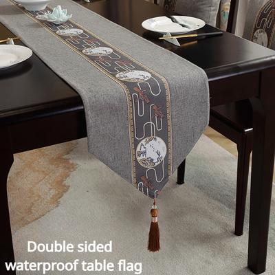 New Chinese Waterproof Table Flag Tea Ceremony, Zen, Tea Mat, Tea Tablecloth Hot Selling Long Tablecloth In Chinese Style