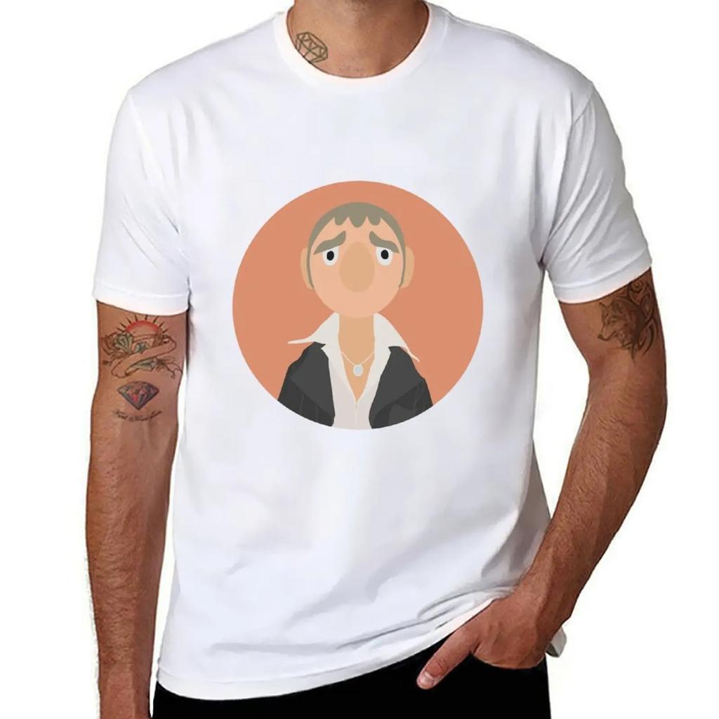 Detective Sam Tyler Large Print T-Shirt sweat Anime t-shirt hippie clothes mens fashion