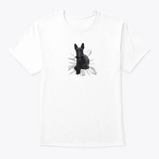 

Ln 1 Scottie Glass Die Cut TTshirt Made in the USA Size S to 5XL XL