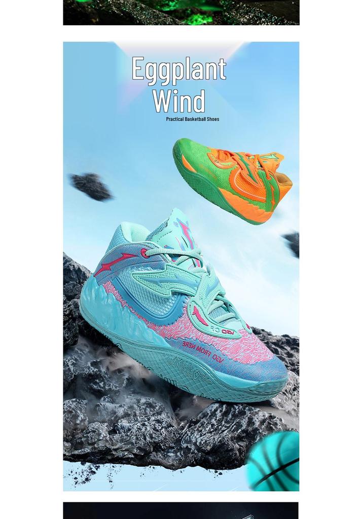 752 Unisex Basketball Shoes: Mid-Top Velcro Mesh for Spring, Autumn, Winter - Colorful Training Sneakers.