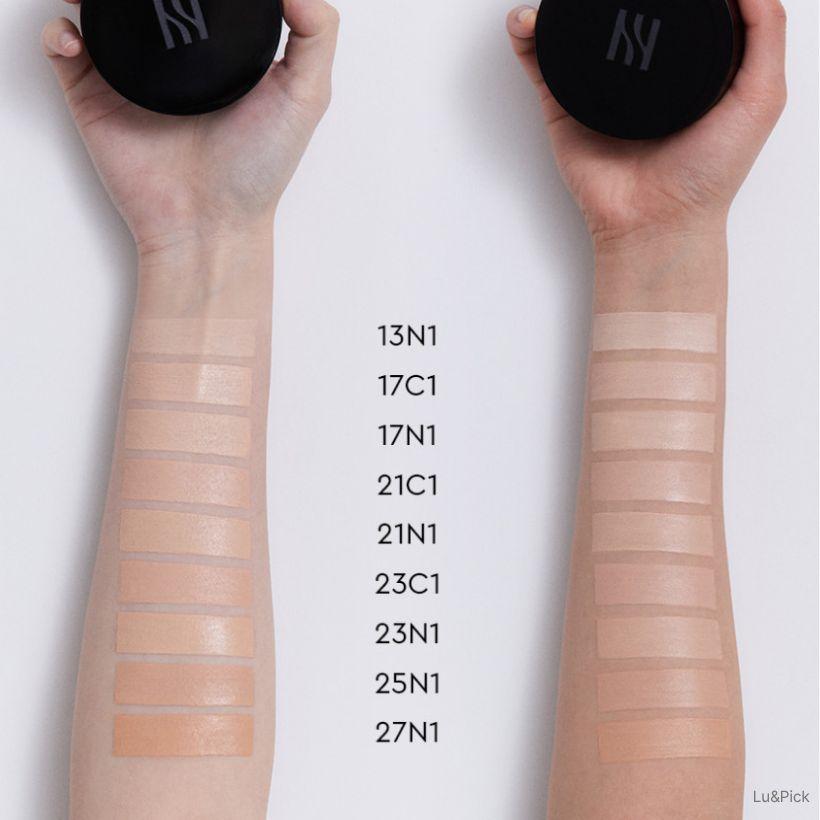 HERA Black Cushion Foundation Duo SPF34/PA++ 15g + 15g Refill (+Free gift)