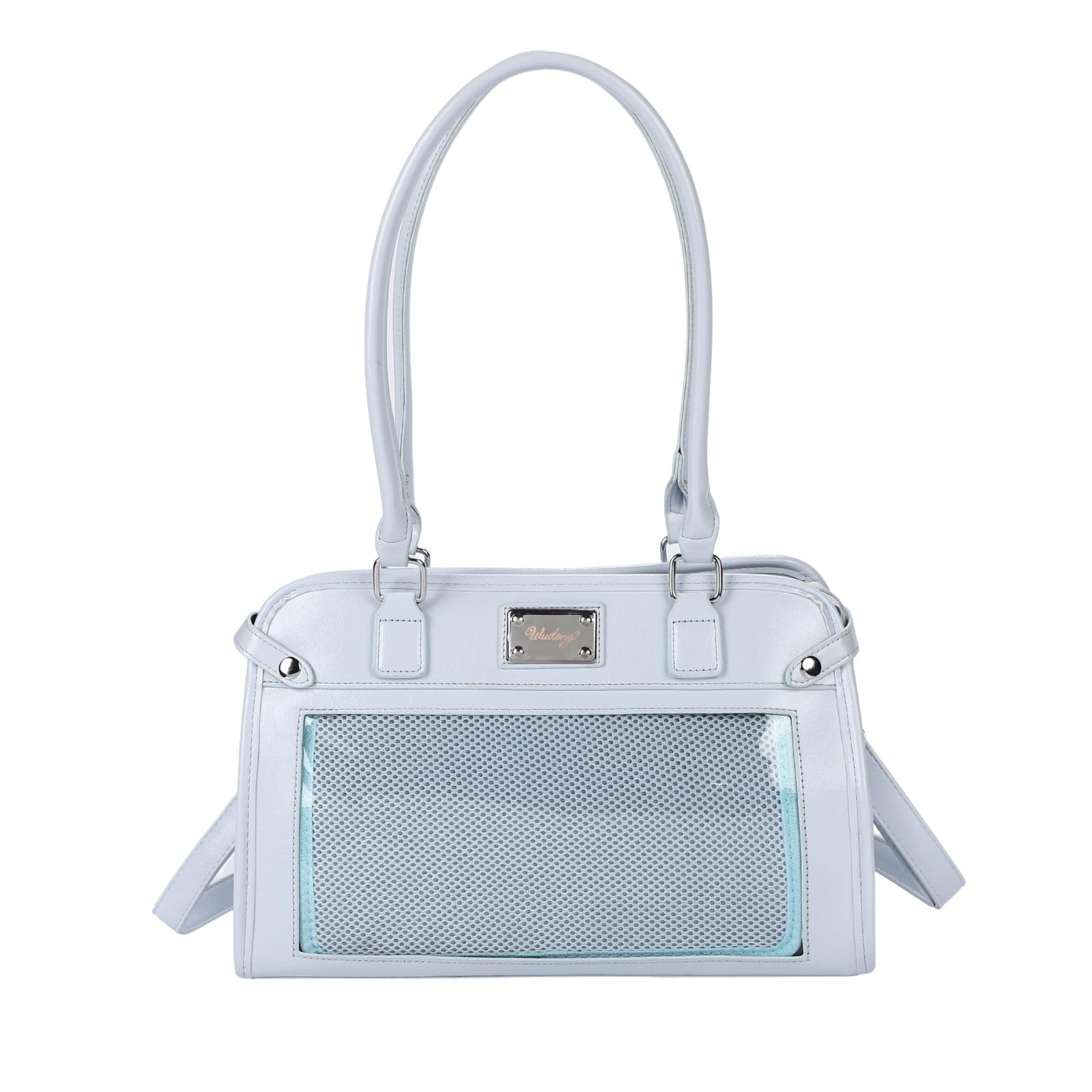 

Harujio Ita Tote Shoulder Tote Ita Available in and Light Includes a Also Ita Plush Toy and Otaku Bag, Bag, Bag, Bag, 2-Way Bag, Cute, Black, White, світло-синій колір