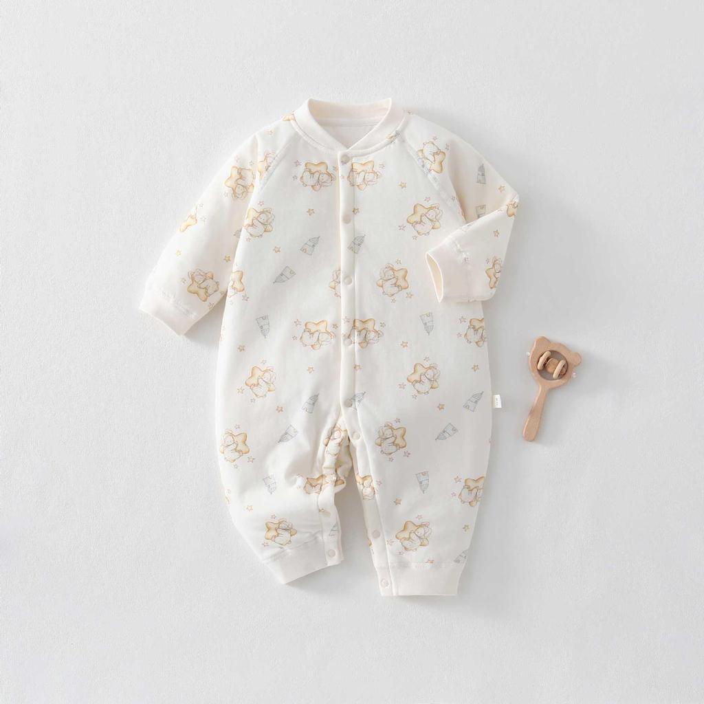 2026 Spring 40g Thin Cotton Long Sleeve Newborn Romper