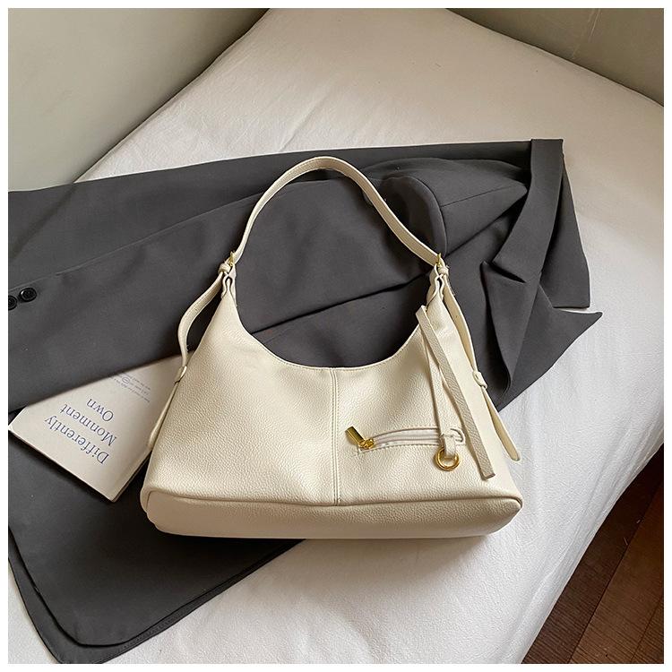 

Корейская версия женской сумки-тоут высокой ценности 2025 новая сумка-подмышка для通勤 большого объема повседневная плечевая сумка-мессенджер