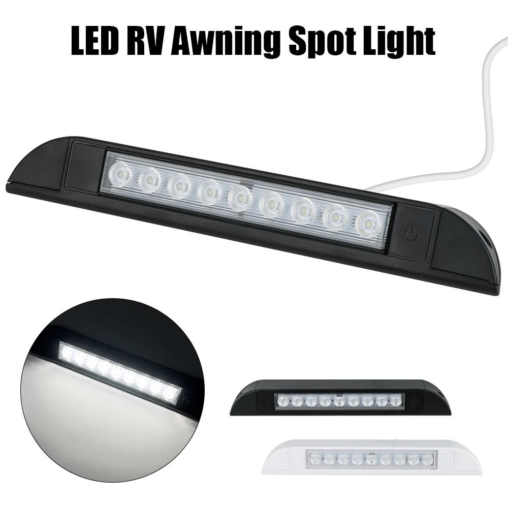 

6000K 12V LED Ceiling/Awning Light - Durable & Energy-Efficient for RV/Yacht/Caravan/Camping білий