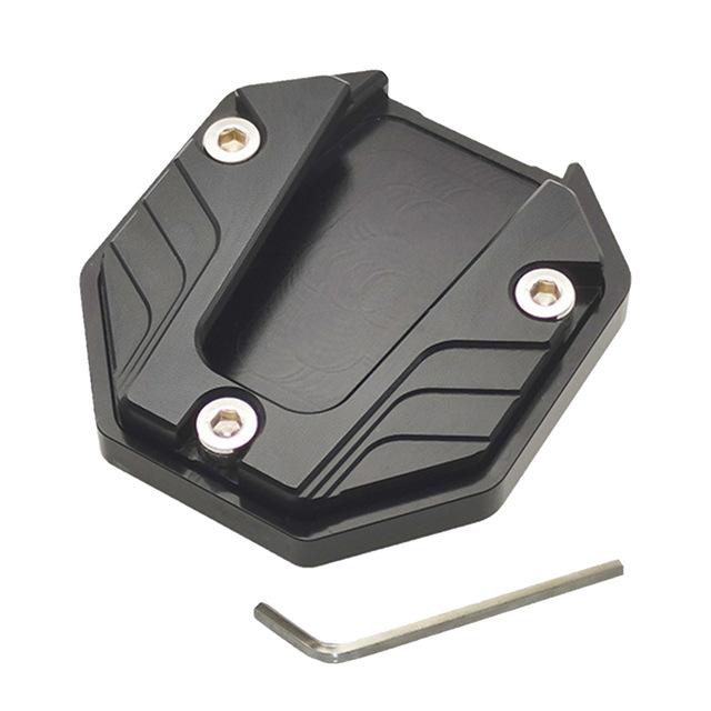Motorcycle General Anti-slip Side Support Base Accessories Side Stand Extension Foot Pad Support Plate Motorbike Accessories