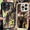 Phone Case for iPhone 17 Air 16E 15 16 Pro Max Genshin Impact Zhongli Cover 14 Plus 13 12 Mini Soft Shell Silicone Fundas
