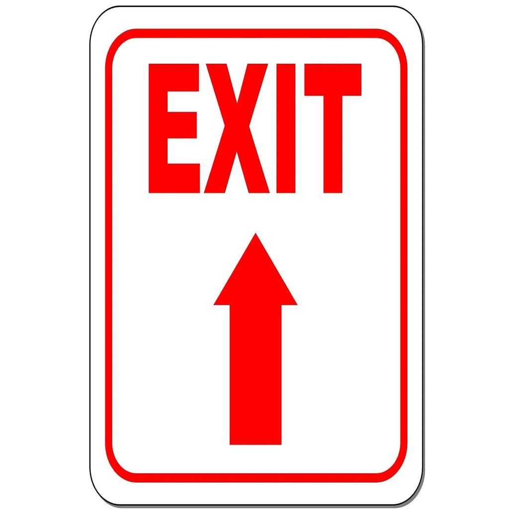 Vintage Exit Entrance Turn Arrow Metal Tin Signs Posters Plate Wall Decor for Bars Garage Cafe Clubs Pubs Retro Poster Plaque
