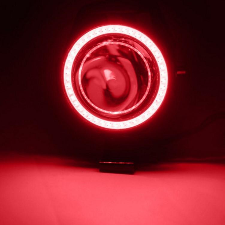 LED Headlight Angel Eye Handlebar Light for Modified Electric & U7 Motorcycles