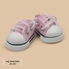 17cm Labubu Multi-Color Low-Top Canvas Doll Shoes - Dress-Up Photo Props
