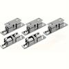 25-Piece Ball Door Locks Spring Locks for Furniture Cabinet Doors Adjustable Tension Latch Door Latch