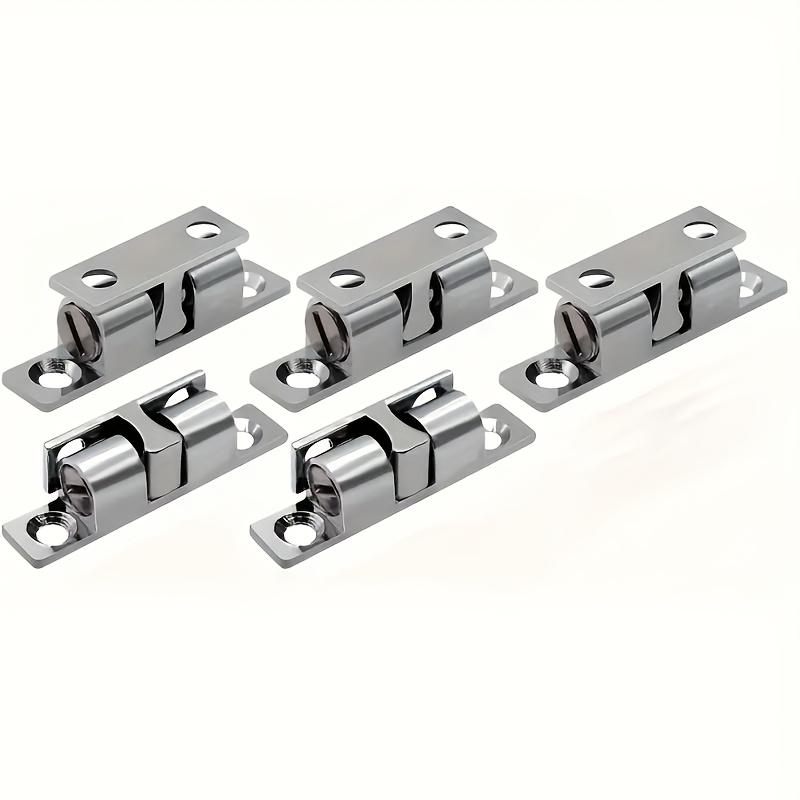 25-Piece Ball Door Locks Spring Locks for Furniture Cabinet Doors Adjustable Tension Latch Door Latch