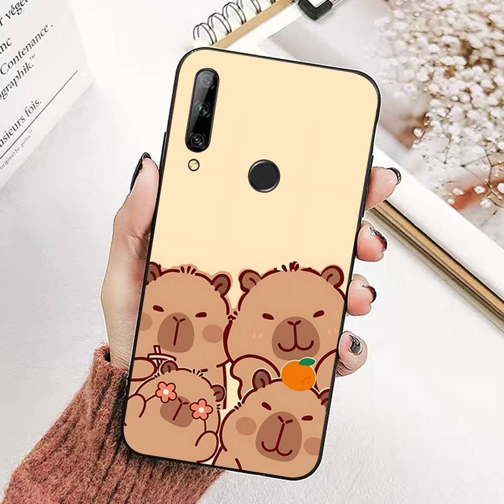 Custodia per Telefono Animale Carino Capibara Per Huawei Honor 10 Lite 9 20 7A 9X 30 50 60 70 Pro Plus Copertura Morbida in Silicone