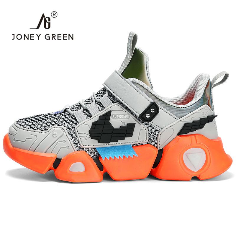 High Quality Spring Children'S Shoes Breathable Sneakers For Boys Fashion Lightweight Soft Bottom Running Shoe Tenis Infantil