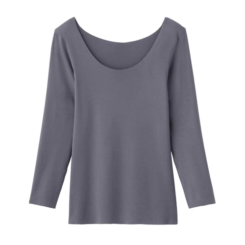 [Gunze] Kirei Lab Seamless Inner Shirt, Heat-Generating Type, 8-Sleeve, Women's New